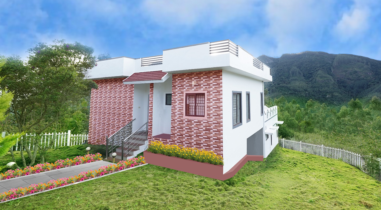 Vrindhavan Mist City, A Hilltop Resort Born in Nature, Kanthalloor, Munnar, Kerala, India