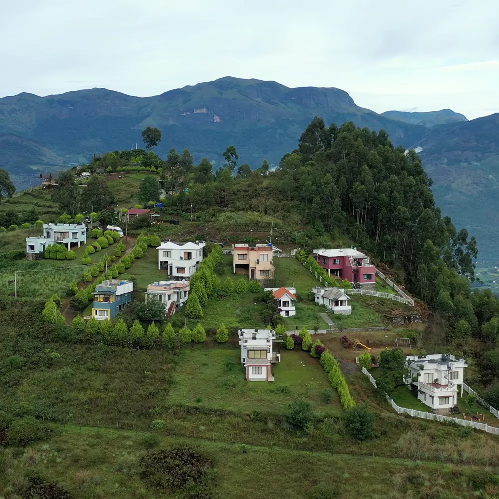 Vrindhavan Mist City, A Hilltop Resort Born in Nature, Kanthalloor, Munnar, Kerala, India